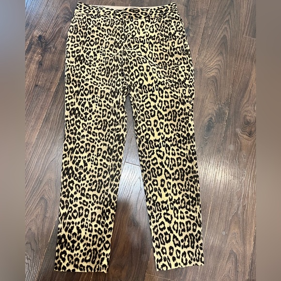 Banana Republic Pants - Banana Republic Animal Print Trousers